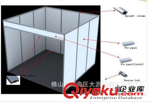 厂家供应八棱柱标准展位 广交会独立标准展位 国际展会专用摊位