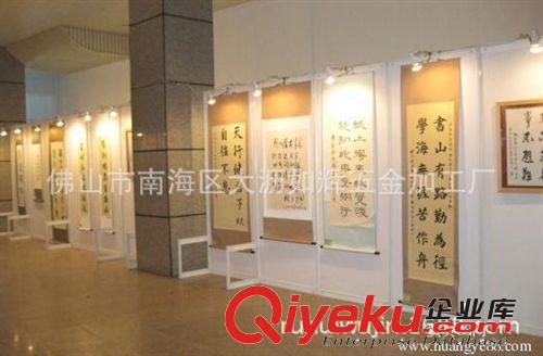 廠家供應展覽展畫屏風 書畫作品展覽屏風 八棱柱展覽屏風