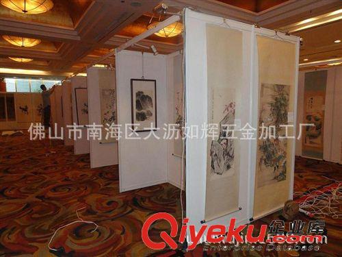 l供應高品質 【廠家直銷】 優質鋁合金書畫展架 校園作品書畫展架