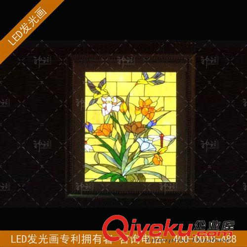 廠家供應(yīng)可訂制發(fā)光畫 LED尊貴蒂凡尼 中國LED發(fā)光畫專利擁有者原始圖片2