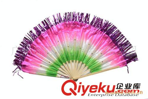 廠家推薦夏季新款 廣場秧歌折疊舞蹈扇 跳舞健身扇子批發原始圖片2