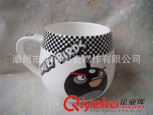 熱銷推薦新款陶瓷杯子 QQ杯憤怒的小鳥 創(chuàng)意杯子新款原始圖片2