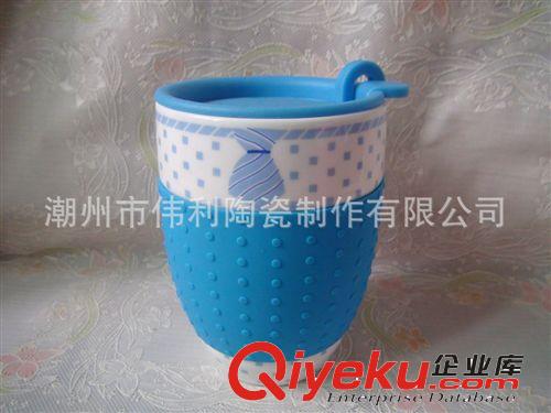 廠家出售 鼓形杯卡通情侶圖案 情侶陶瓷杯子批發(fā) 創(chuàng)意杯子新款原始圖片2