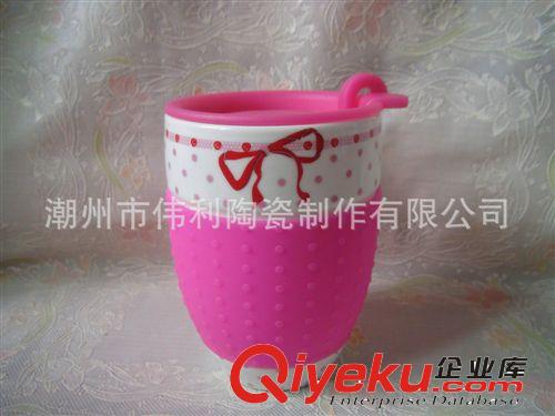 廠家出售 鼓形杯卡通情侶圖案 情侶陶瓷杯子批發(fā) 創(chuàng)意杯子新款原始圖片3
