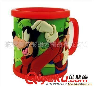 供應情侶pvc杯子 暢銷軟膠pvc杯子 卡通個性馬克杯