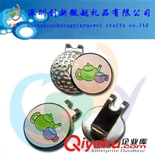 供應(yīng)金屬帽夾 高爾夫促銷禮品原始圖片3