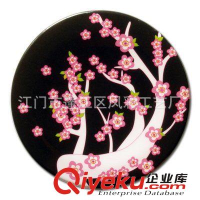 【廠家直銷】批發(fā)彩色花草木制杯墊【激光切割】