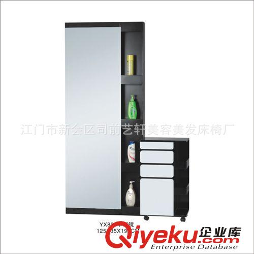 生產(chǎn)供應(yīng)YX896gd黑色臺式單面美發(fā)鏡 歐美鏡臺原始圖片2