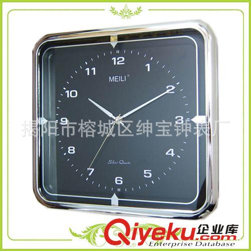 【MEILI美立】小額批發電鍍銀方形時鐘 熱賣促銷 歡迎來樣加工原始圖片3