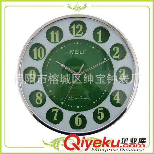 【MEILI美立牌】12寸歐式掛鐘 商務(wù)促銷禮品掛鐘 可定制LOGO