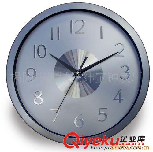 供應(yīng)禮品鐘 石英鐘 金屬掛鐘 可貼客戶牌子OEM LOGO CLOCK