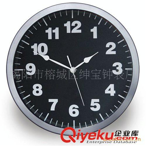 供應(yīng)美立金屬鐘 不銹鋼掛鐘 MEILI CLOCK