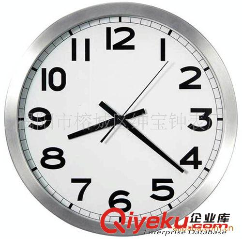 供應(yīng)美立金屬鐘 不銹鋼掛鐘 MEILI CLOCK