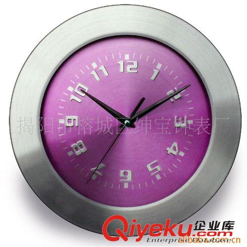 供應(yīng)金屬禮品鐘 靜音禮品鐘 鋁鐘表Metal Clock原始圖片2