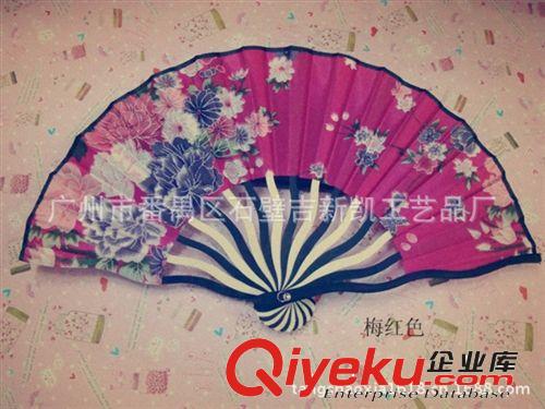 夏季熱銷貨 優(yōu)質(zhì)精品紗布龍扇扇子 精品女士折扇廠家直銷 新品原始圖片2