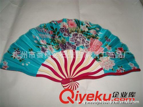 夏季熱銷貨 優(yōu)質(zhì)精品紗布龍扇扇子 精品女士折扇廠家直銷 新品原始圖片3