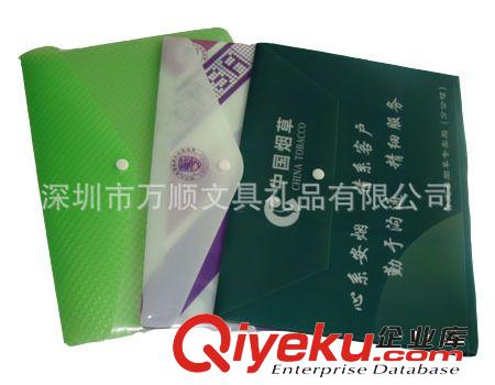 全國生產(chǎn)制作PP按扣袋 二頁袋 便宜文件袋工廠在哪家原始圖片2