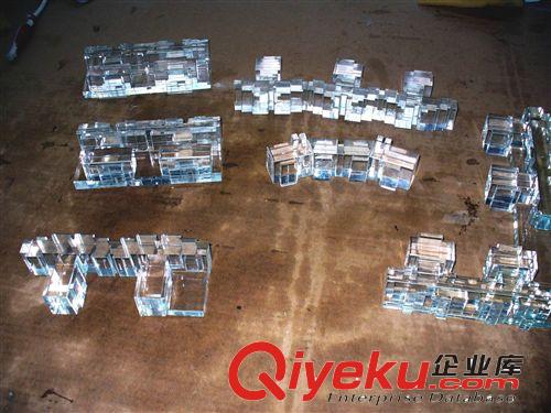 深圳加工生產(chǎn)水晶模型，建筑沙盤(pán)模型原始圖片2