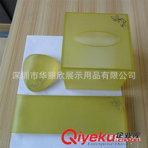 供應H2658型賓館酒店客房專用的亞克力肥皂碟 彩色有機玻璃肥皂碟原始圖片3