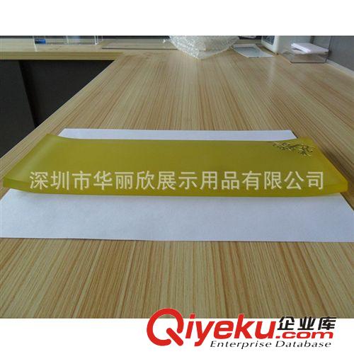 供應H1965型賓館客房專用壓克力毛巾碟 透明磨砂彩色亞克力毛巾碟原始圖片2