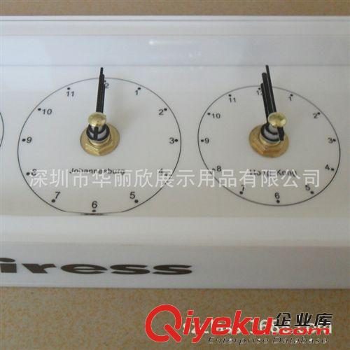 深圳亞克力制品廠家直銷2014年{zx1}款有機(jī)玻璃擺鐘 亞克力掛墻鐘原始圖片2