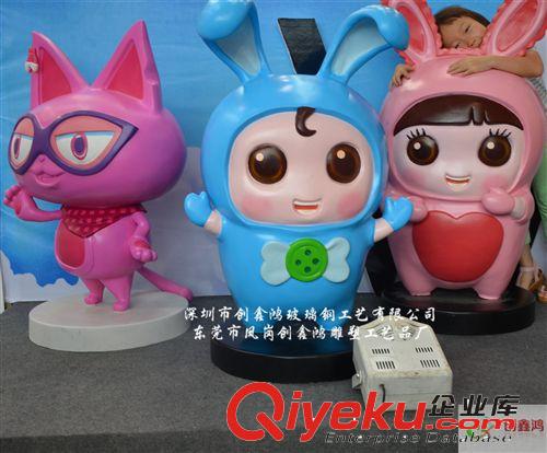玻璃鋼工藝品，玻璃鋼卡通雕塑，豬豬俠卡通造型，東莞雕塑廠家原始圖片3