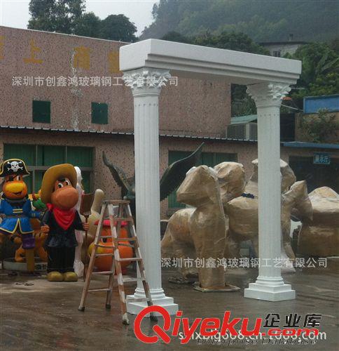 定做羅馬柱 玻璃鋼裝飾柱 歐式建材 外墻羅馬柱 歐式羅馬柱原始圖片2