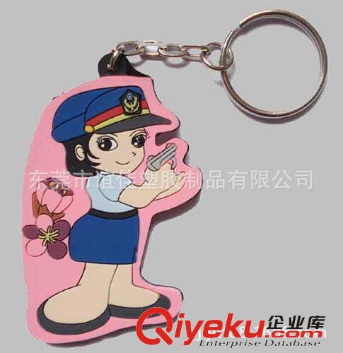 【廣告禮品】鑰匙扣，PVC鑰匙扣,軟膠鑰匙扣，硅膠鑰匙扣