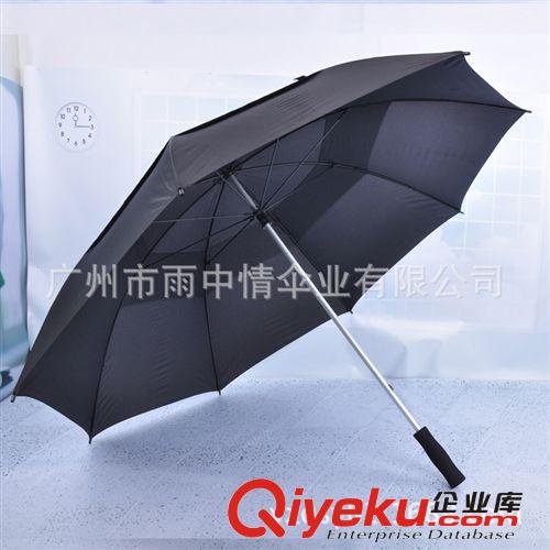 【雨中情·廣告傘】雙層防風高爾夫鋁合金超輕雨傘 工廠定做設計