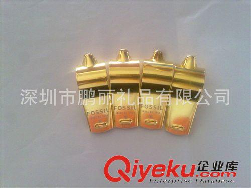 供應(yīng)金色鐵口哨，不銹鋼口哨，銅口哨，哨繩原始圖片3