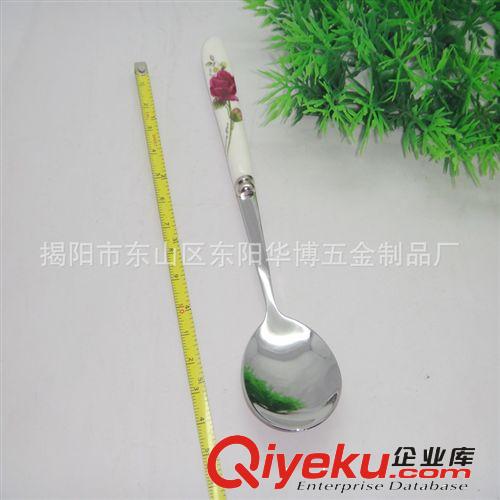 供應陶瓷勺子 15.5cm小柄大勺 禮品勺原始圖片2