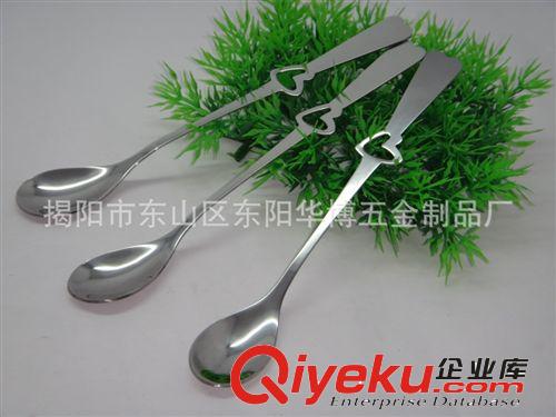 不銹鋼心形禮品餐具 大號(hào)心形勺原始圖片3