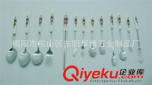 本廠直銷精裝陶瓷筷子餐具 不銹鋼陶瓷散裝筷子餐具原始圖片3