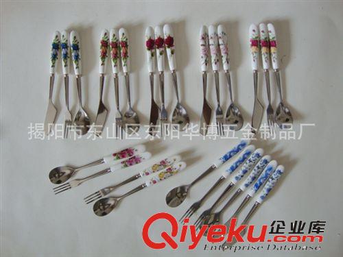節(jié)日促銷不銹鋼陶瓷咖啡勺餐具 精美陶瓷勺子 長(zhǎng)柄勺 攪拌勺原始圖片2