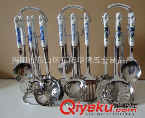 【廠家直銷】不銹鋼陶瓷廚具 禮品不銹鋼陶瓷廚具原始圖片2