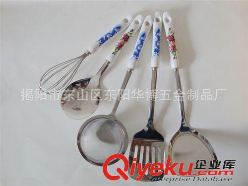 廠家直銷不銹鋼廚具 廚具套裝 陶瓷廚具 禮品廚具套裝原始圖片3