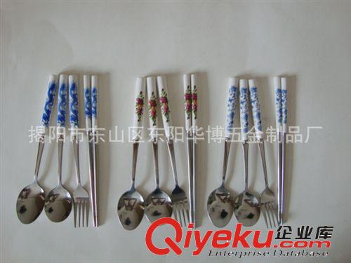 供應不銹鋼勺叉筷 禮品不銹鋼餐具原始圖片2