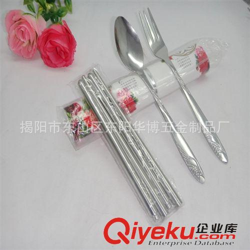 批發兒童產品 環保中國風勺叉筷套裝原始圖片2