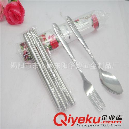 批發兒童產品 環保中國風勺叉筷套裝原始圖片3