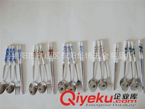 中秋佳節(jié) 專(zhuān)業(yè)月餅刀叉定做 陶瓷柄月餅刀叉原始圖片3