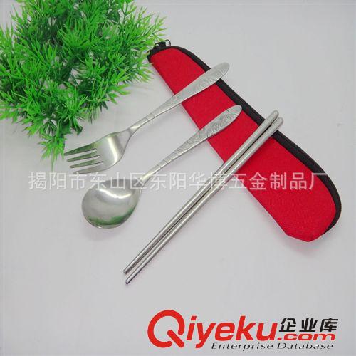 【新品廠價供應】布袋餐具 3件套餐具小禮品 可印logo原始圖片2