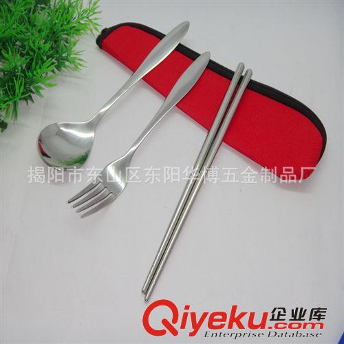 布袋餐具 勺叉筷套裝 禮品餐具原始圖片3