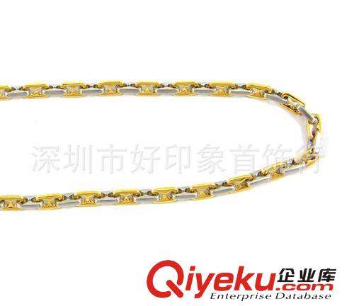 鏈條廠家直供時(shí)尚項(xiàng)鏈 精拋光gd光金色項(xiàng)鏈 鈦鋼項(xiàng)鏈批發(fā)