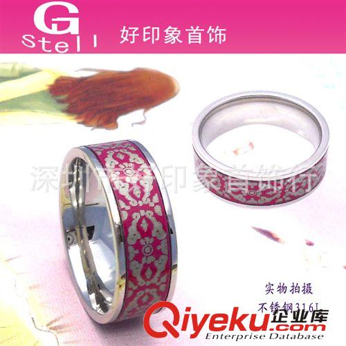 廠家供應鈦鋼裝飾戒指 精拋光鏤空時尚戒指 gd鏤空戒指