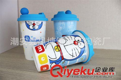 機器貓卡通牛奶情侶可愛水杯子原始圖片2