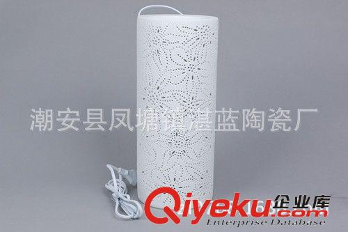 广东潮安产地货源小夜灯 节能环保日用品陶瓷台灯 地摊货源工艺品