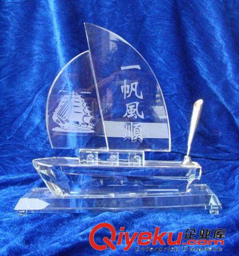 創(chuàng)意水晶工藝品 深圳水晶廠家 水晶擺件 來樣定制禮品原始圖片3
