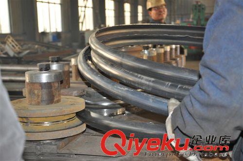 半圓管盤管成型機 盤管要求jq扁鐵 彎半圓 功能強大供南京原始圖片3