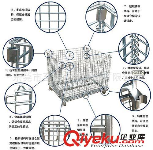 現(xiàn)貨銷售 塘廈帶輪子倉儲籠 鳳崗金屬倉儲籠 清溪貨架