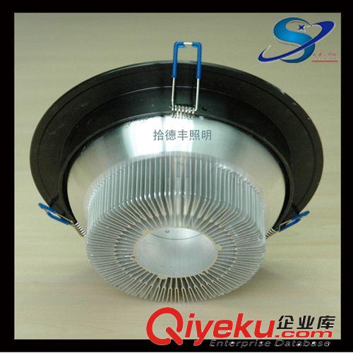 【深圳成品廠家指定產品】6寸 15W大功率/5630 厚料車鋁筒燈外殼原始圖片2